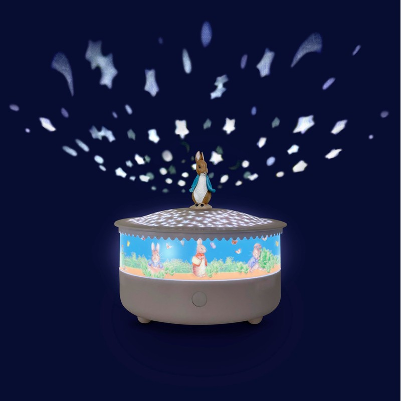 Trousselier - Music Night Light & Starry Sky Peter Rabbit