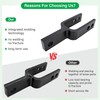 Versatile Quick Hitch Adapter with Adapter Sleeve Integrated Molding No