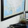 Craig Frames Wayfarer, Classic United States Push Pin Travel Map,
