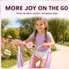 4 Pcs Bike Bell with Tassels, Girl Bike Accessories