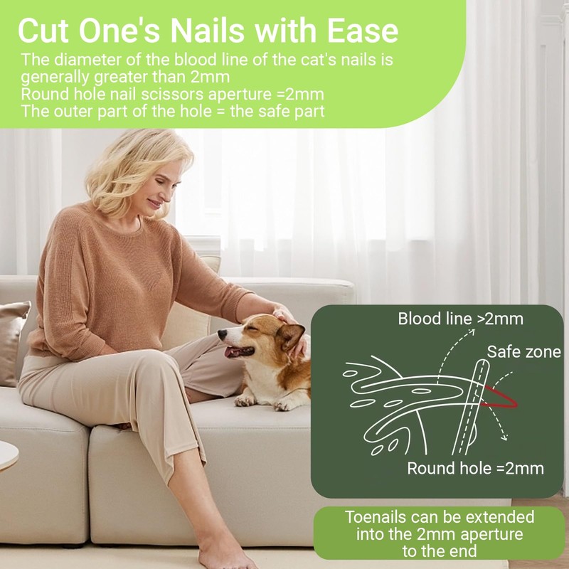 Double Dog Claw Clippers with 2 mm and 4 mm