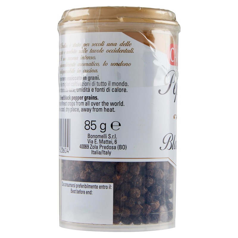 Cannamela, La Dispensa, Pepe Nero in Grani, Confezione da 85g,