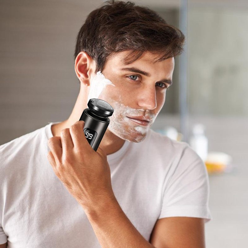 Electric Razor for Men - Portable Compact Electric Razor,Men Accessory