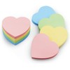 Early Buy 3x3 Heart Shape Sticky Notes 8 Pads/Pack, 75