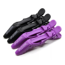Splash 4 Pinzas Para Cabello Pico De Cocodrilo Plástico 1476-00