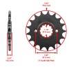 Caltric Red Drive Chain And Sprocket Kit for Honda VFR800Fi