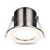 Luceco F-Eco GU10 Standard Fixed Dimmable Downlight, 5 Watts, 3000K