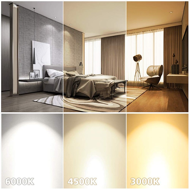 2 Inch LED Downlight, Recessed Lighting Dimmable Ceiling Light, 3W,