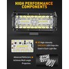 NAOEVO 7 Inch LED Light Bar, 480W 48,000LM LED Offroad