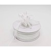 Iridescent White 4mm-wide thin Pull Bow String Ribbon 100 Yard