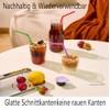 Pack of 100 Reusable Bendable Straws