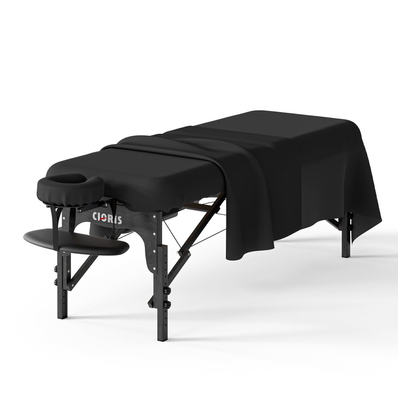 CLORIS Universal 3-Piece Professional Massage Table Sheet Set Premium Soft