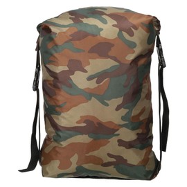 PATIKIL Compression Stuff Sack, L Size Waterproof Sleeping Bag Storage Sack Portable Compression Bag for Backpacking Camping, Camo