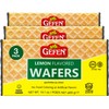 Gefen Lemon Wafers, 14oz (3 Pack - 30 Wafers Each)