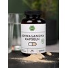 Ashwagandha Organic Capsules | Pack of 180 Vegan Capsules |