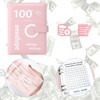 Money Saving Budget Planner, 100 Envelope Challenge Binders, A5 Budget