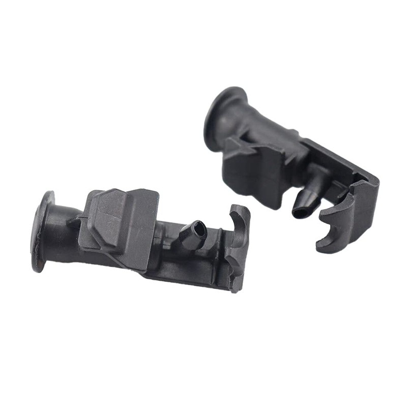 Boerunid 2Pcs Windshield Washer Nozzle Black Fit for Korando C