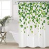 St Patrick Shower Curtain 72 inches Long Spring Shamrocks Polyester