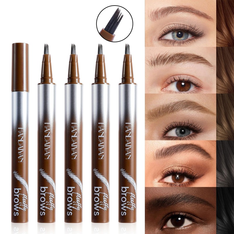 Magic Liquid Eyebrow Pen & Brow-Fection Angled Brush Eyebrow Pencil
