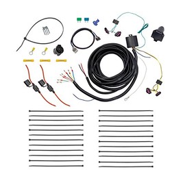 Tekonsha 22113 7-Way Tow Harness Wiring Package - Complete Kit, 1 Pack