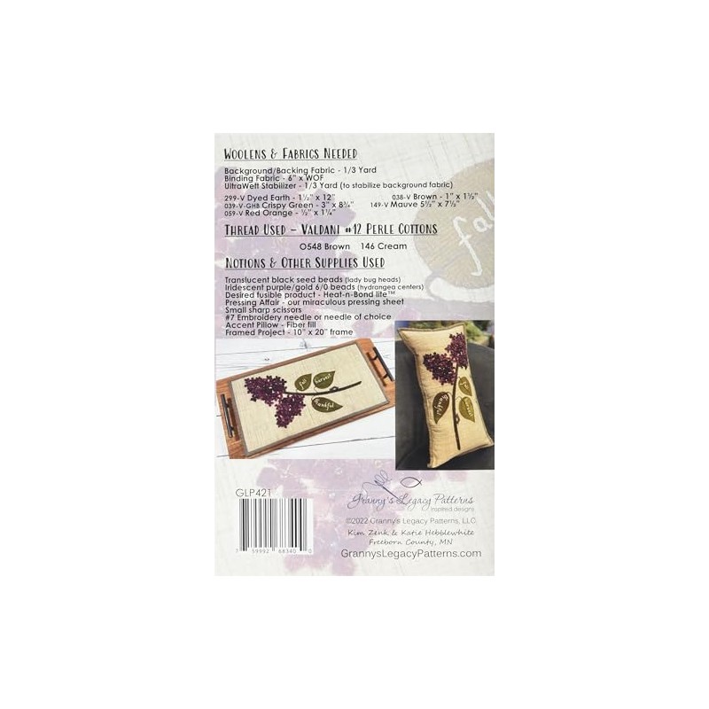 Granny's Legacy Patterns Fall Pattern, Multi