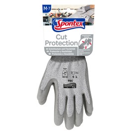 Spontex Cut Protection Work Gloves with Cut Protection