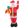 Inflatable Christmas Old Man Model with Gift Bag in Hand