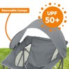 Bright Starts Pop 'N Chill Travel Seat, Indoor/Outdoor Use, Infant
