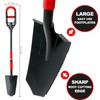 Roamwild Multi-Digger Garden Long Spade 49 – Reinforced Fibreglass Light