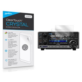 BoxWave Screen Protector Compatible with Icom IC-R8600 - ClearTouch Crystal (2-Pack), HD Film Skin - Shields from Scratches for Icom IC-R8600