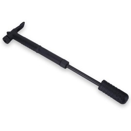 Bike Air Pump, Black Mini Size Pump Ergonomic Handle with Mounting Bracket for Presta and Schrader Valves