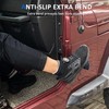 RERPRO Foot Pegs Rest Pedals Compatible with 1997-2006 Jeep Wrangler