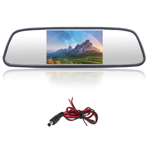 Pantalla de Espejo Retrovisor del Coche, Monitor de Cámara de