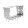 COHEALI 1 Set Car Radio Stereo Fitting Cage Kit Simple