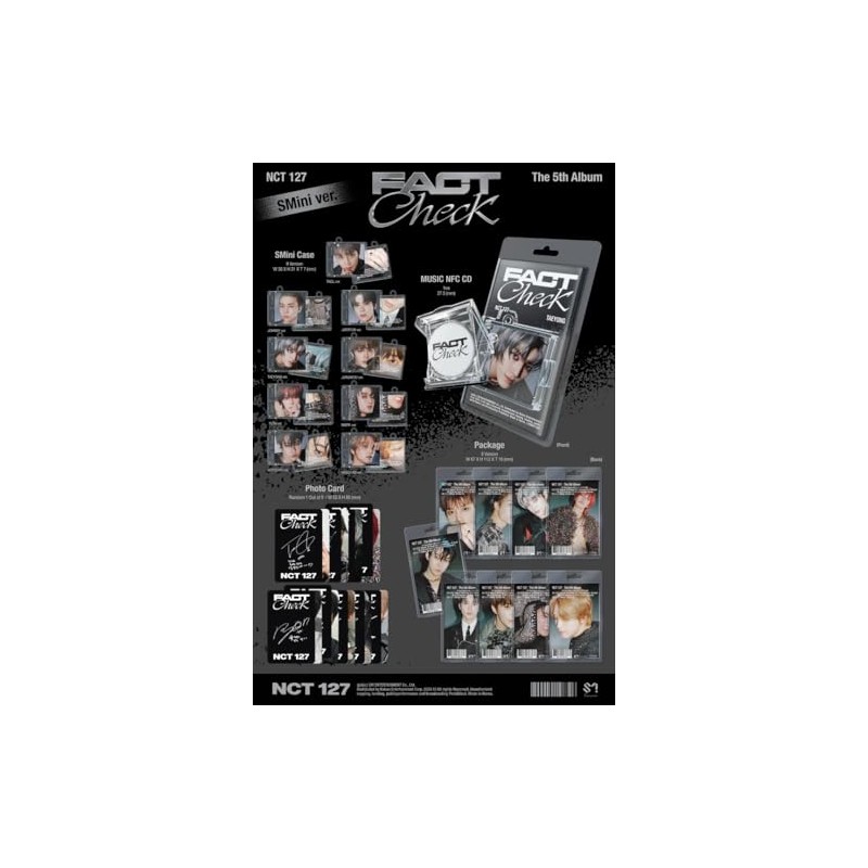 NCT 127 - Vol.5 Fact Check Smini Ver. (JAEHYUN ver.)