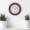 La Crosse Technology 404-2630W 12 Inch Evelyn Quartz Wall Clock