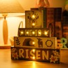 Religious Easter Decorations Indoor - Led Cross Christian Decor He