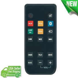 For BlackWeb New R7114S Replaced Remote for BlackWeb 2.1-channel Soundbar System BWA18SB001