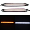 Pair of LED Daytime Running Lamp Strip Turn Signal White
