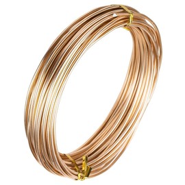 Ideen mit Herz Jewellery Wire for Crafts, Aluminium Wire, Craft Wire, Diameter 2 mm, 10 m Long (Copper)