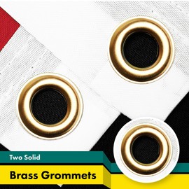 G128 Mozambique Mozambican Flag | 3x5 Ft | LiteWeave Pro Series Printed 150D Polyester | Country Flag, Indoor/Outdoor, Vibrant Colors, Brass Grommets, Thicker and More Durable Than 100D 75D Polyester