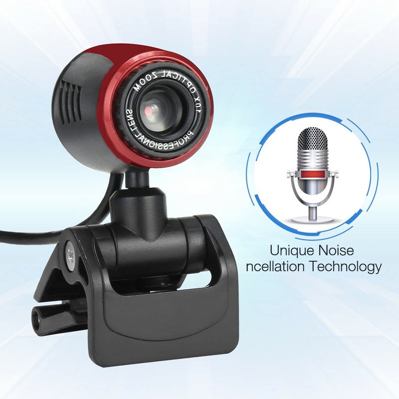 BRAVECOW HD Webcam USB Computer Web Camera For PC Laptop