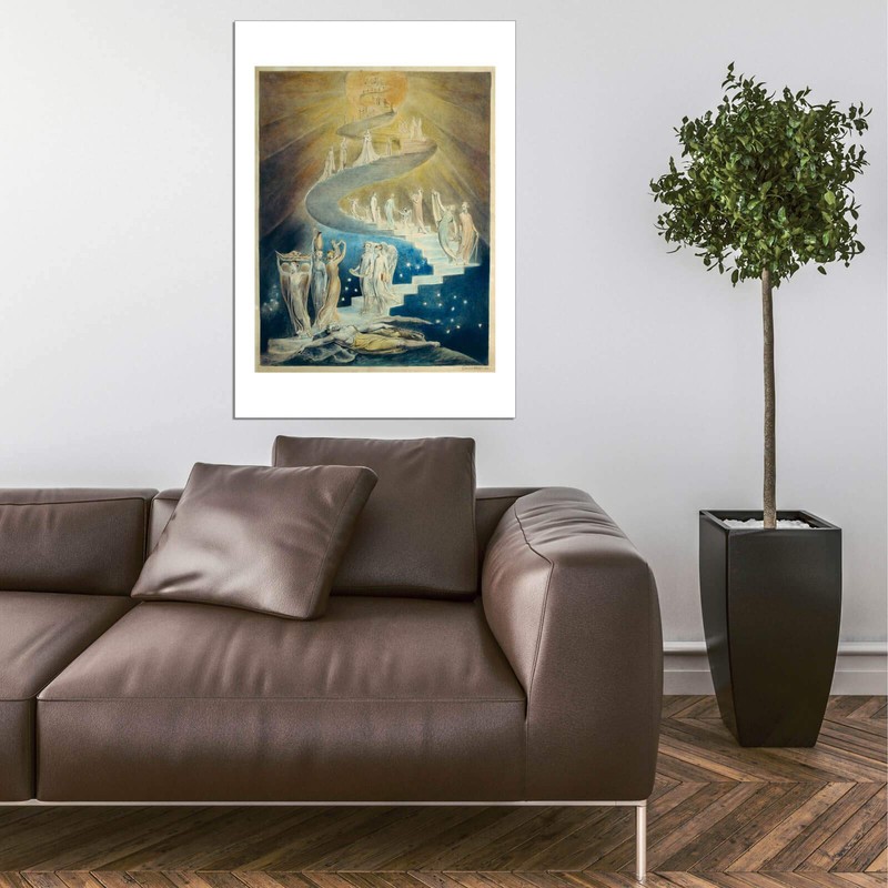Spiffing Prints William Blake - Jacobs Ladder - Small -