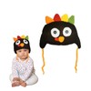 ZARSIO Baby Thanksgiving Beanie Hat Turkey Knitted Cap for Photograph
