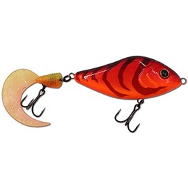 Angel-Berger Wild Devil Baits Tail Bait Jerkbait Jerk Wobbler (Red Devil, 13 cm)