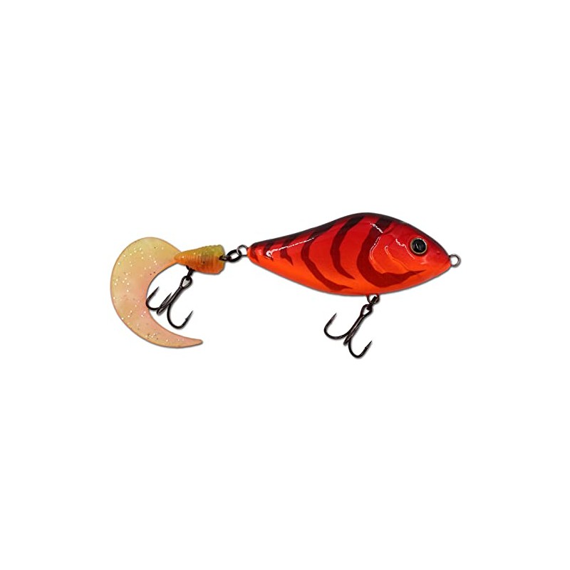Angel-Berger Wild Devil Baits Tail Bait Jerkbait Jerk Wobbler (Red