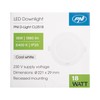 PNI LED-Strahler D-Light CL2518 18W, Einbau, rund, 220,7 * 28,9mm,