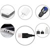 Black USB Blue-Light Star Projector Night Light,Portable Atmosphere Decorative Auto