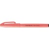 Pentel SES15C-FBX Brush Sign Pen Neon Red, Fibre Pen, Brush-like