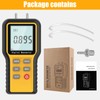 Manometer, Professional Air Pressure Meter, Dual-Port HVAC Digital Manometer Gas